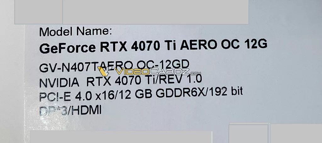 GeForce RTX 4070 Ti комплектуется переходником 12VHPWR на пару PCI-E Power