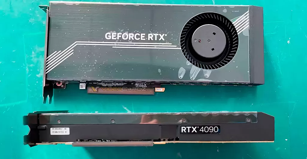 Смотрим на неведомую GeForce RTX 4090 с «турбинкой»