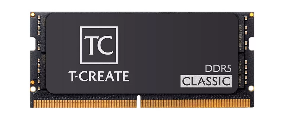 Team T-Create DDR5 – самые быстрые «ноутбучные» модули DDR5