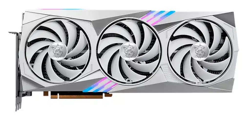 MSI выпустила белые видеокарты GeForce RTX 4080 и RTX 4070 Ti Gaming Trio White