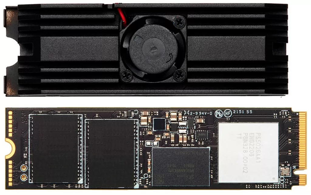 Первый PCI-E 5.0 SSD необычно шумный