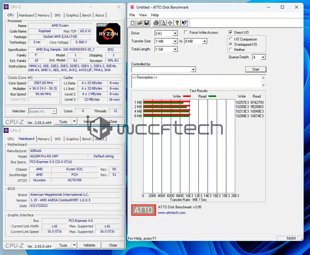 Невозможное возможно: PCI-E 5.0 работает на материнских платах с чипсетом AMD A620