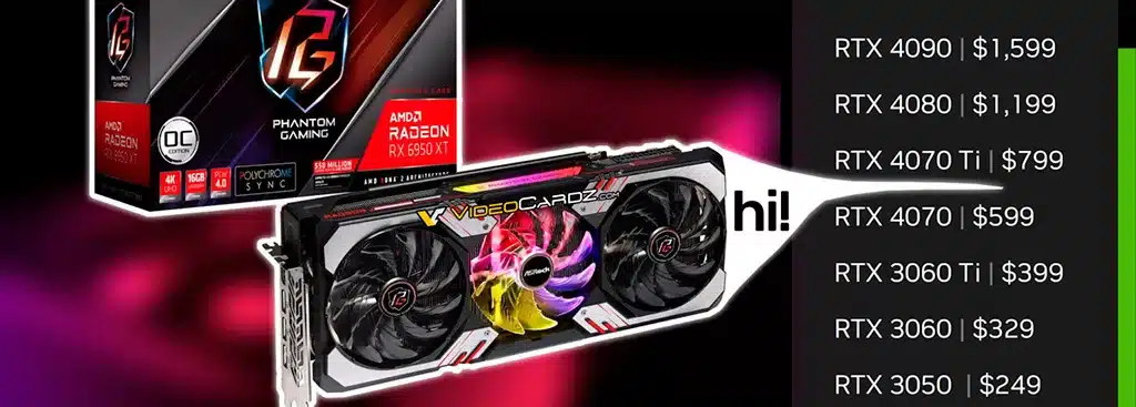 NVIDIA GeForce RTX 4070 vs AMD Radeon RX 6800 XT Performance