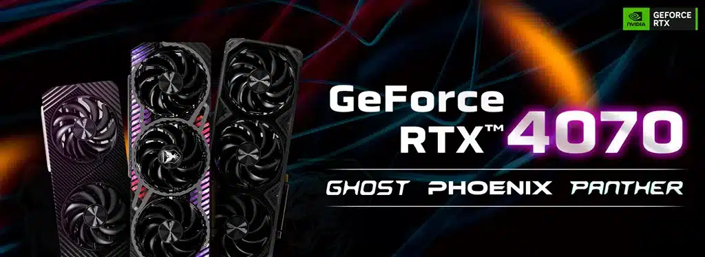 Palit и Gainward показали собственные GeForce RTX 4070