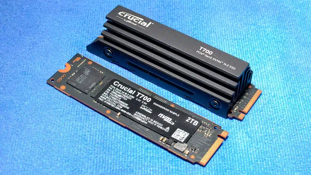 Начались продажи Crucial T700 – самого быстрого PCI-E 5.0 SSD