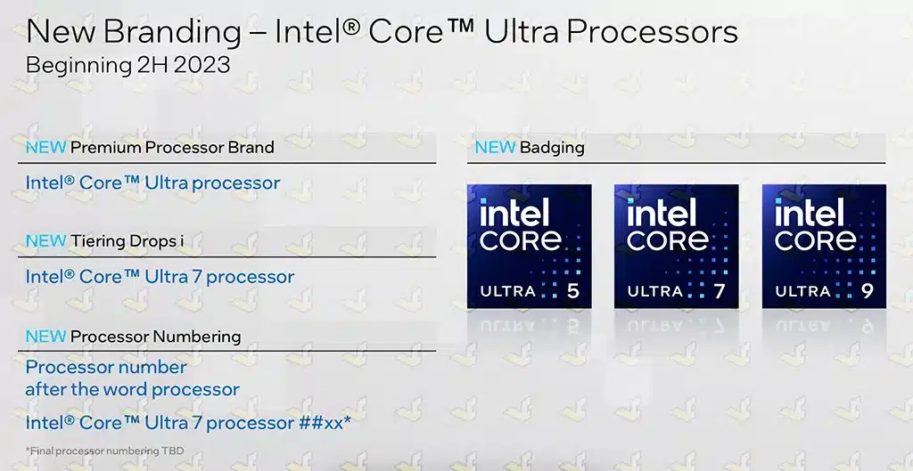 Подтверждено: с выходом процессоров Meteor Lake Intel заменит «i» на «Ultra»