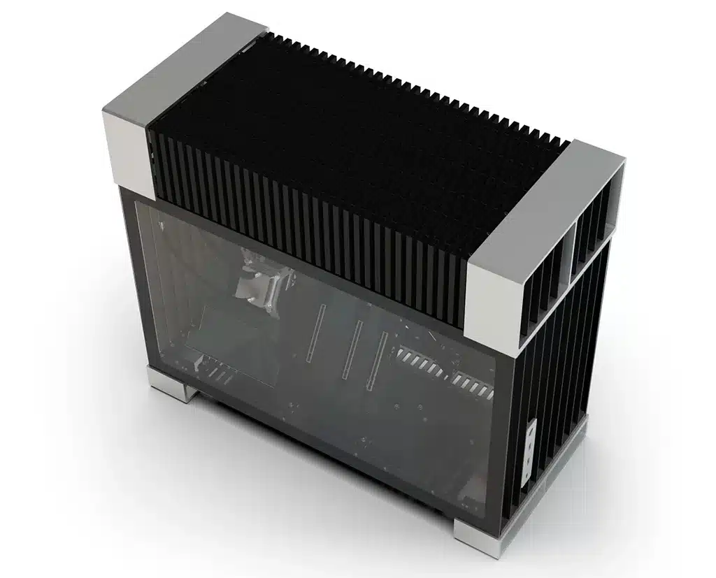 Корпус Streacom SG10 способен пассивно охладить 600-ваттную систему