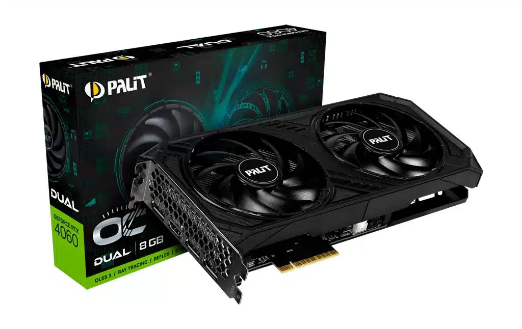 Новые Palit GeForce RTX 4060 физически используют плату PCI-E x8