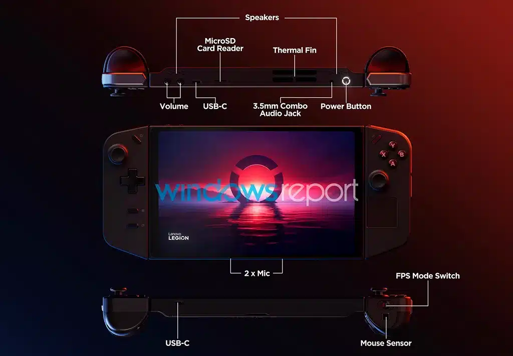 В основе Lenovo Legion Go гибридный чип Ryzen Z1