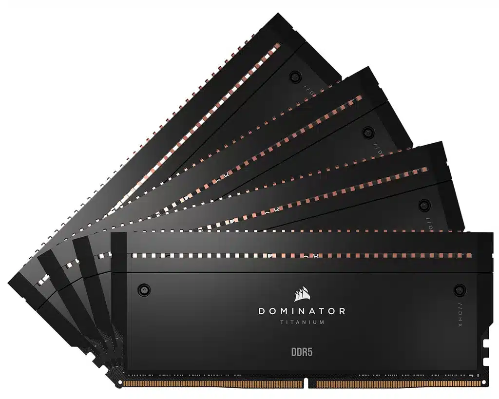 Corsair Dominator Titanium DDR5 – премиальная оперативная память с модульными радиаторами