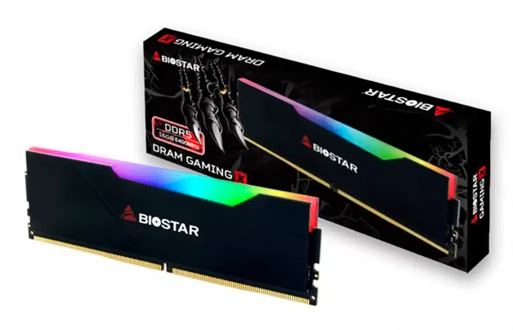 У Biostar появились продвинутые модули памяти DDR5