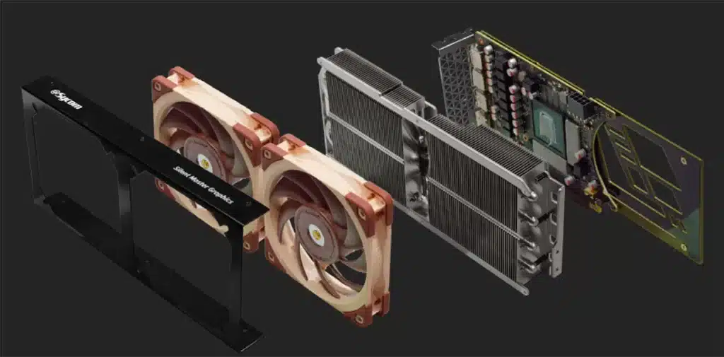 Sycom предлагает видеокарты GeForce RTX 4070 и RTX 4060 Ti с вентиляторами Noctua