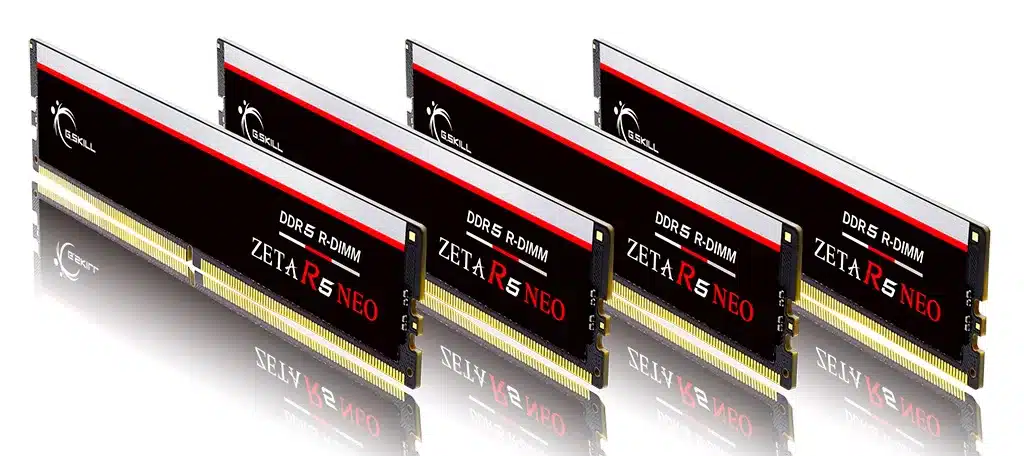 Специально для новых AMD Threadripper компания G.Skill выпустила память DDR5-6400 R-DIMM