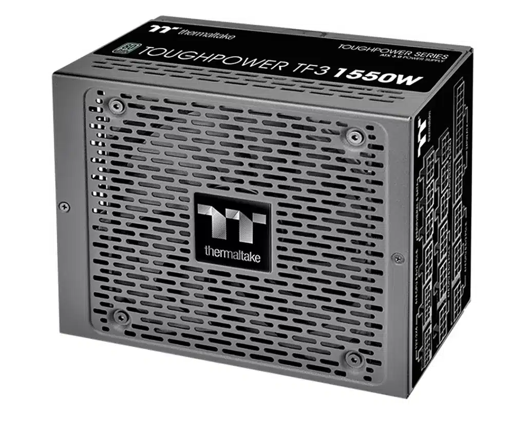 Thermaltake предложит Toughpower TF3 1550W – «титановый» блок питания с разъёмами 12V2x6