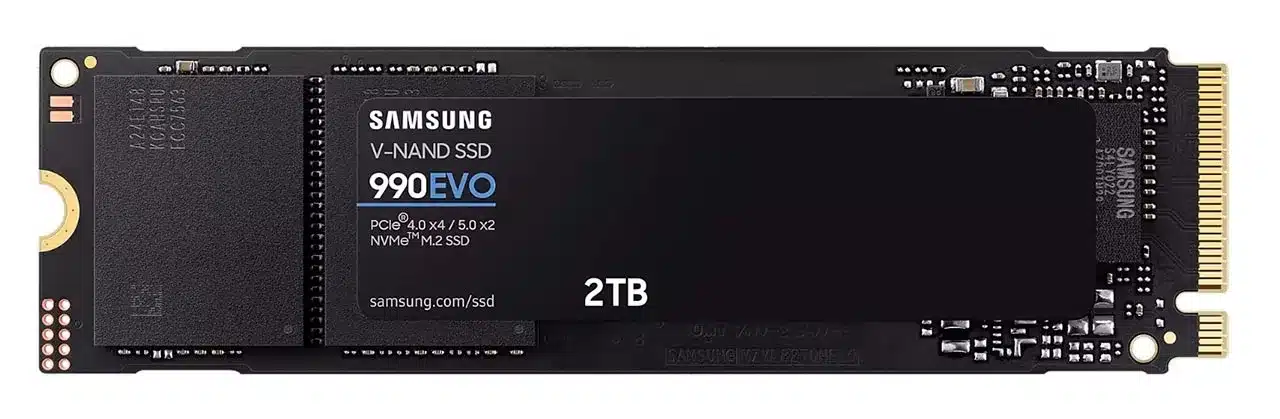 Samsung почти выпустила накопители 990 EVO с поддержкой PCI-E 5.0 и PCI-E 4.0
