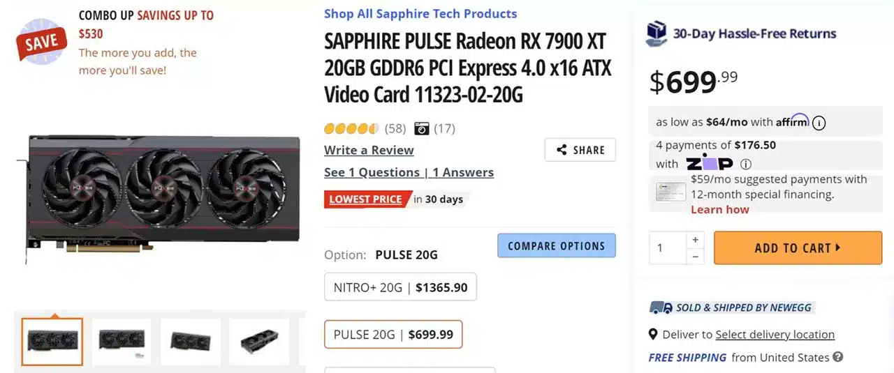 Видеокарты AMD продолжают дешеветь