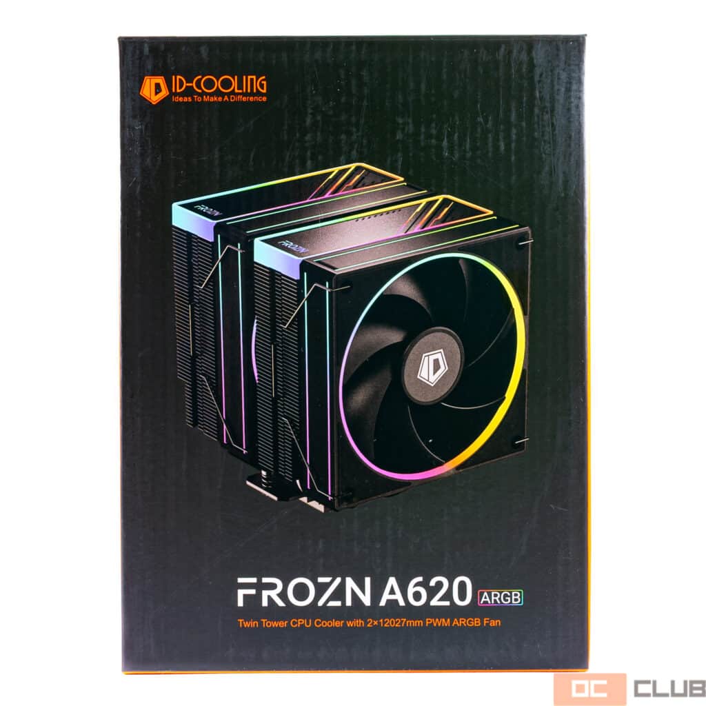 Обзор и тестирование процессорного кулера ID-COOLING FROZN A620 ARGB