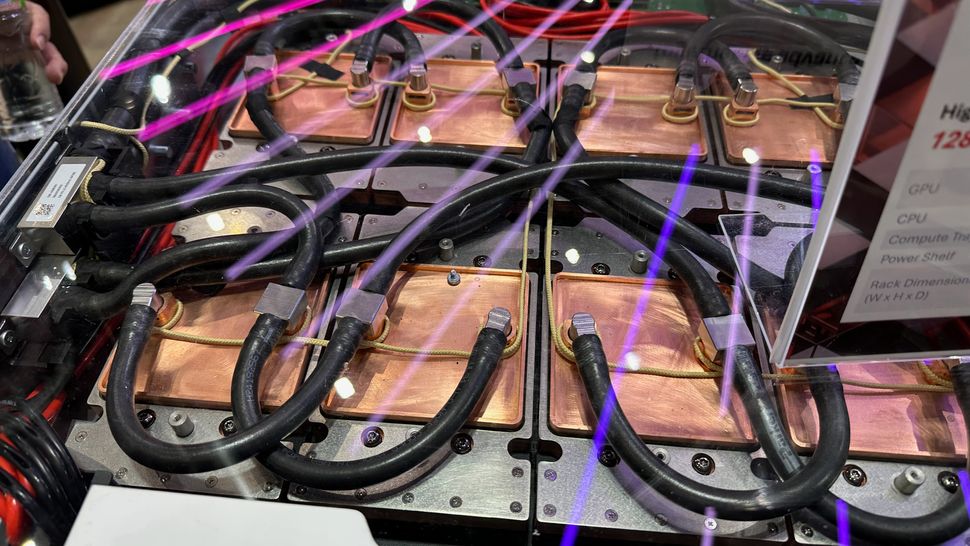 Pegatron готовит ИИ-сервер на 128 GPU AMD MI350X с пиковыми 1177 Петафлопс