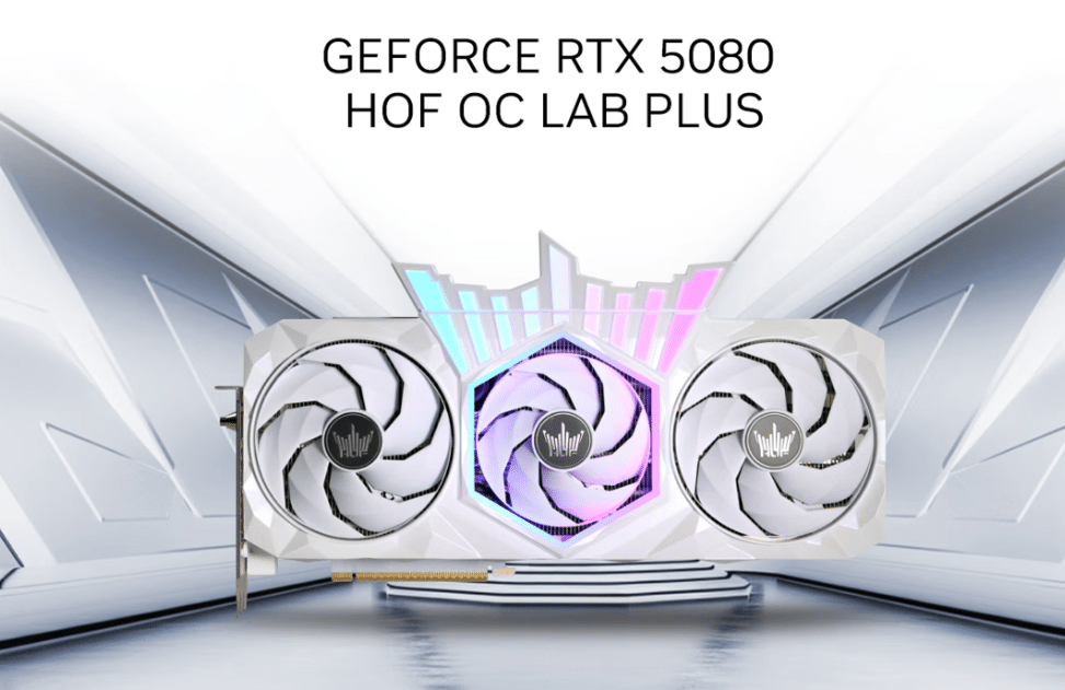 Galax готовит RTX 5090 Hall of Fame XOC с двумя 16-pin разъёмами - Китайский эксклюзив