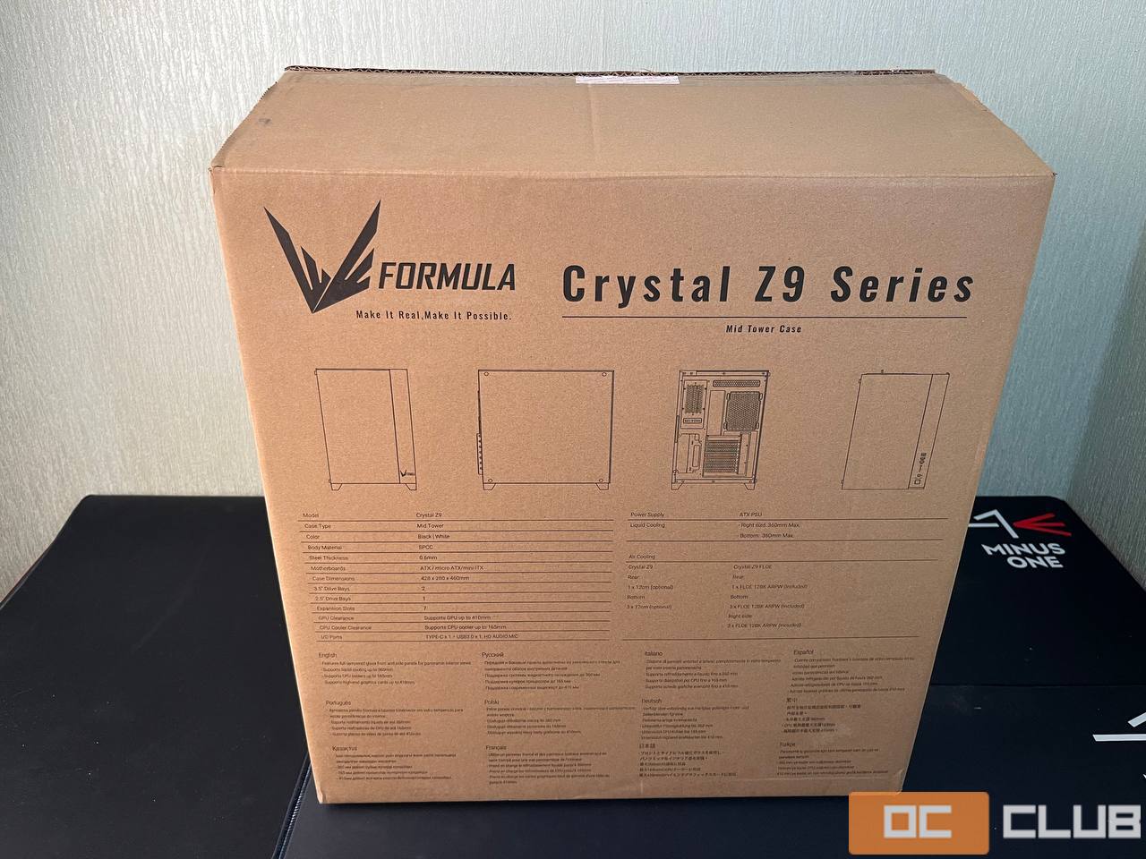 Formula Crystal Z9 FLOE:обзор. Стильный кубик.