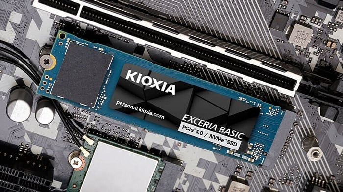 KIOXIA представила бюджетную серию SSD EXCERIA BASIC с интерфейсом PCIe 4.0