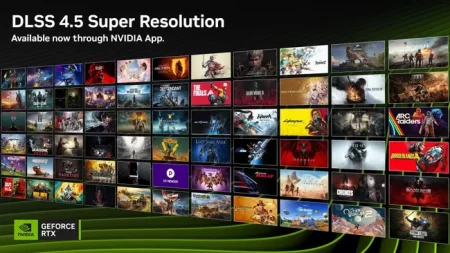 DLSS 4.5 Super Resolution вышла из беты — обновление доступно всем пользователям Nvidia App