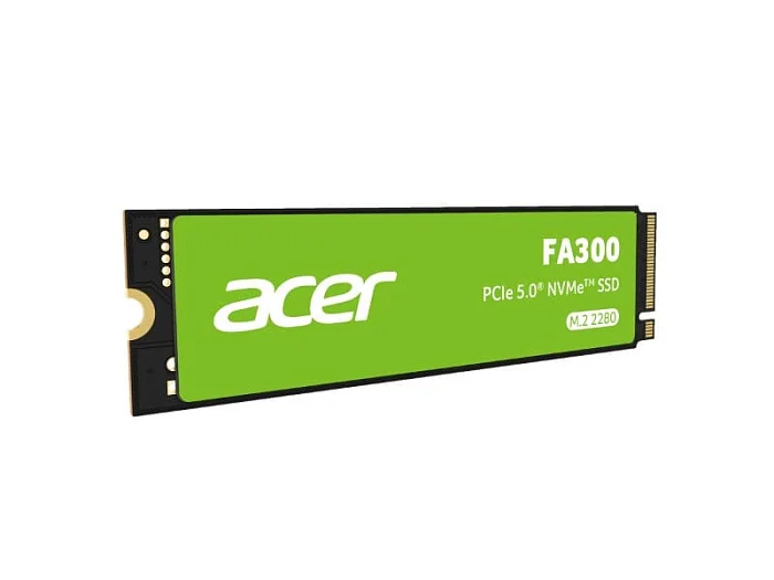 Acer выпустила NVMe FA300: до 11 Гбайт/с, но без DRAM