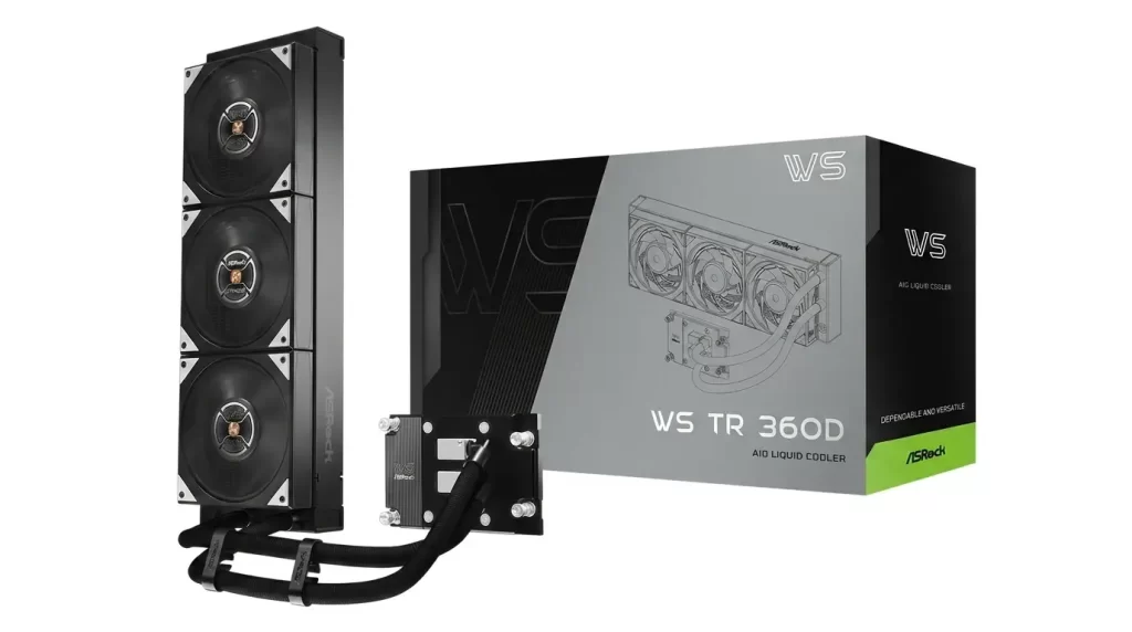 ASRock WS: СЖО с двойной резервной помпой на 500 Вт TDP