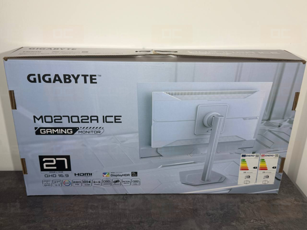 Монитор Gigabyte MO27Q2A ICE. Эстетика игрового места.