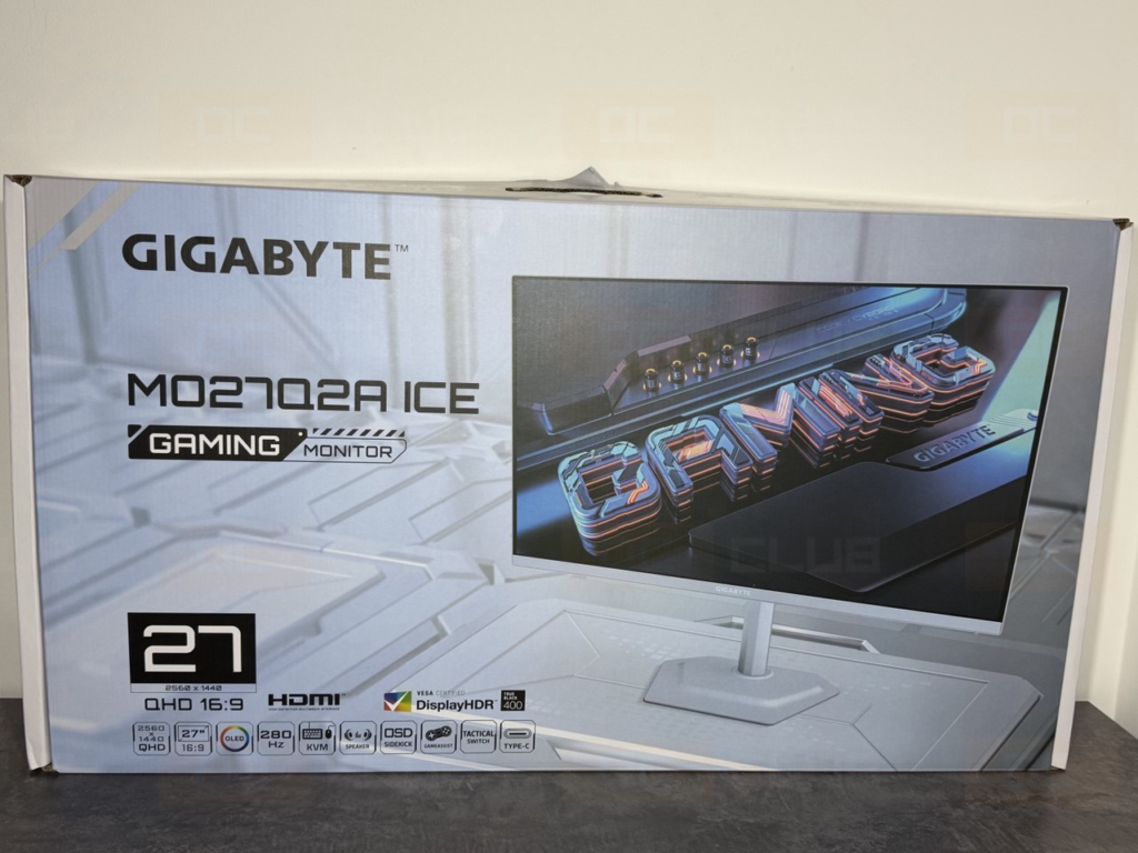 Монитор Gigabyte MO27Q2A ICE. Эстетика игрового места.