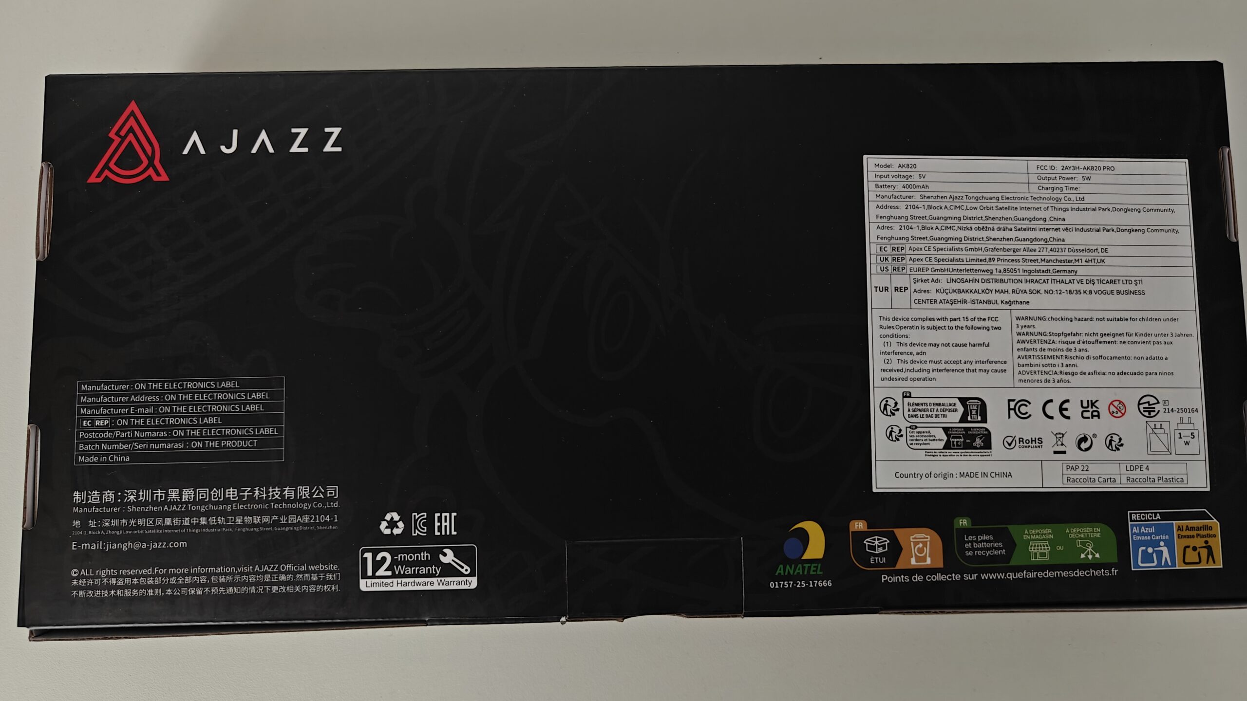 AJAZZ AK820 PRO: обзор. Экран, крутилка и прекрасный звук!
