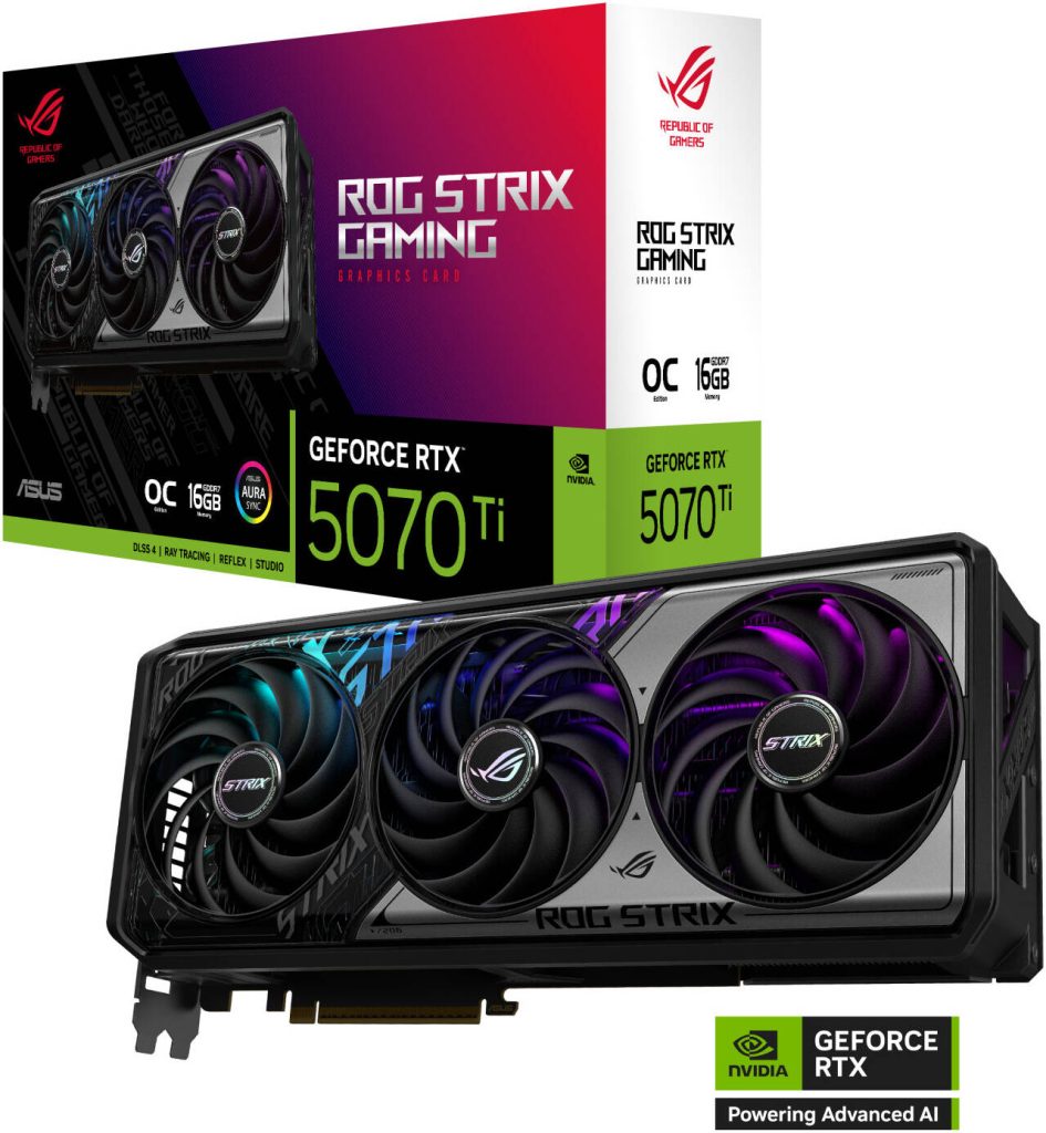 NVIDIA RTX 5070 TI самая популярная видеокарта