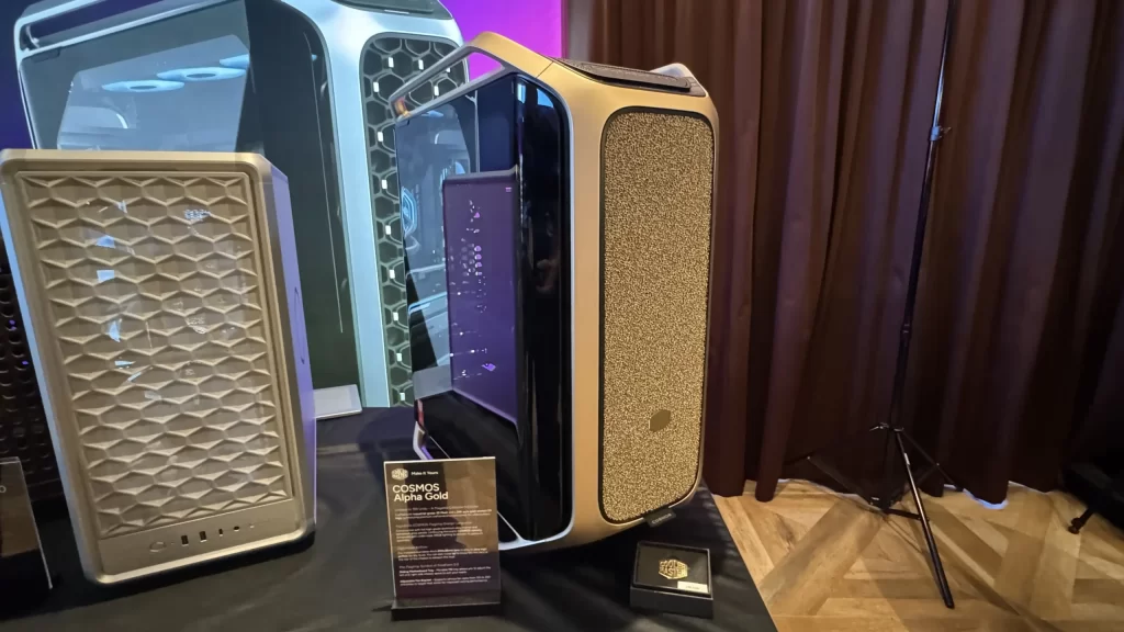 Cooler Master выпустила эксклюзивный золотой ПК