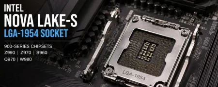 Intel Nova Lake-S: новые фото процессора и чипсета Z990