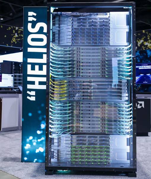 AMD бросает вызов NVIDIA с новой ИИ-системой Helios