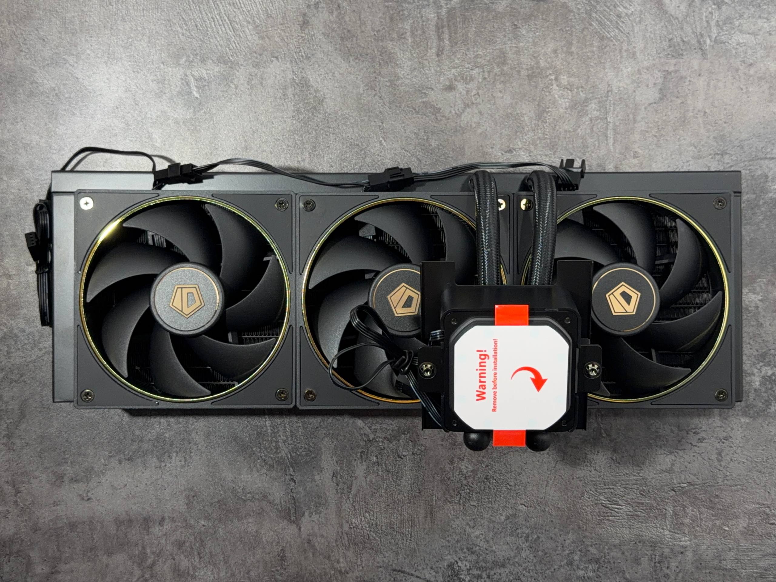ID-COOLING DX360 GDL: обзор. Золото которое никому не нужно