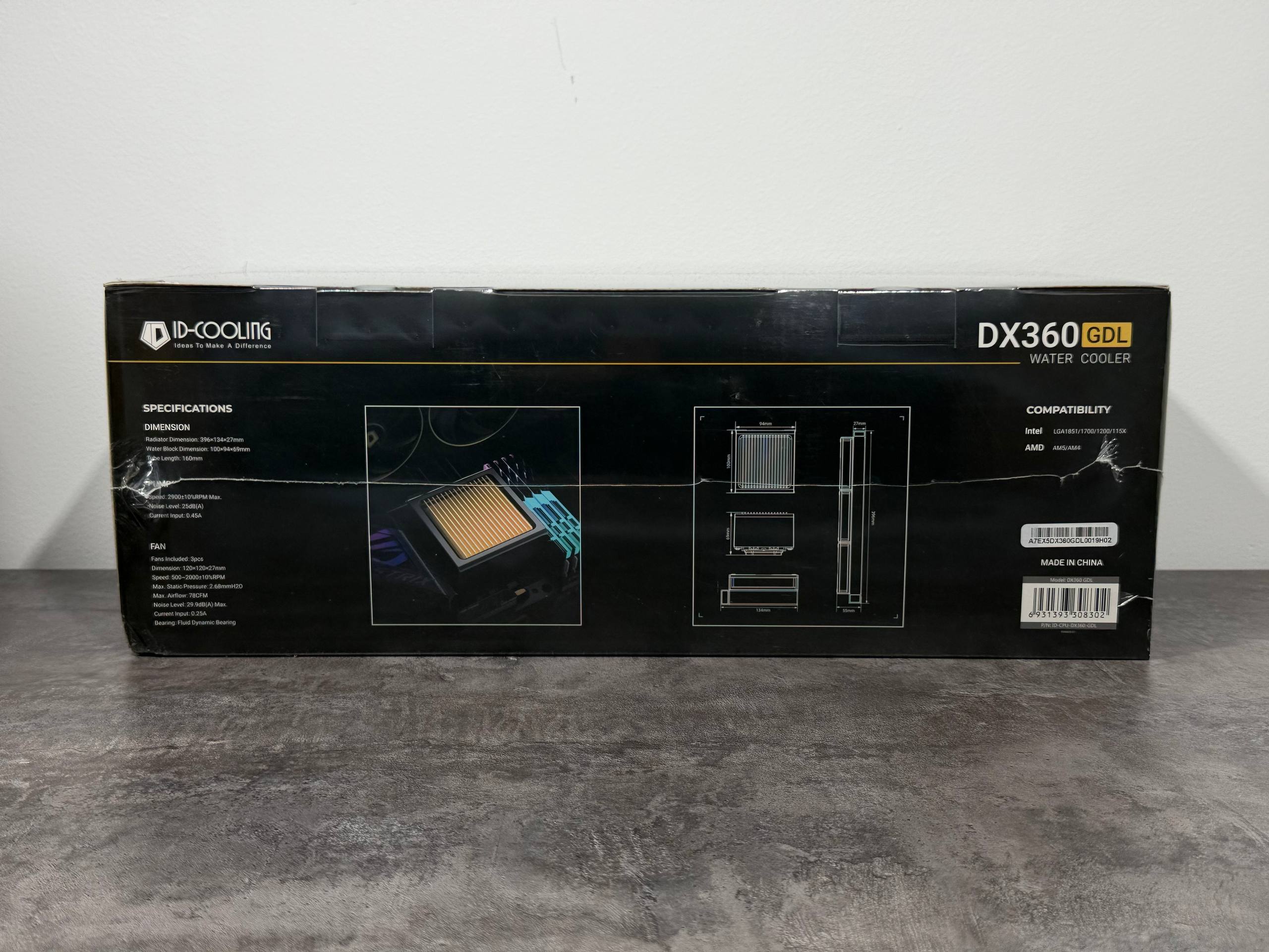ID-COOLING DX360 GDL: обзор. Золото которое никому не нужно