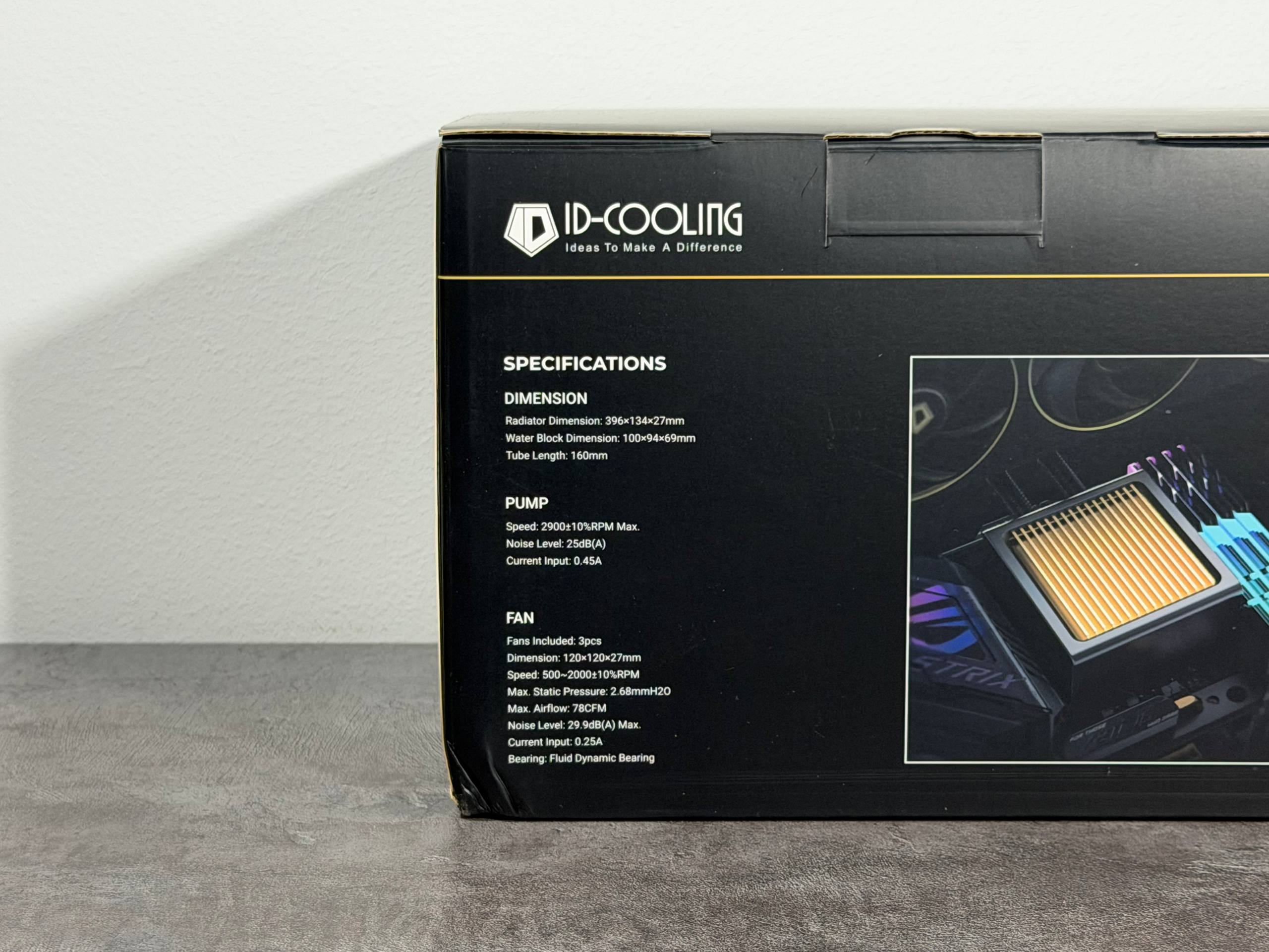 ID-COOLING DX360 GDL: обзор. Золото которое никому не нужно
